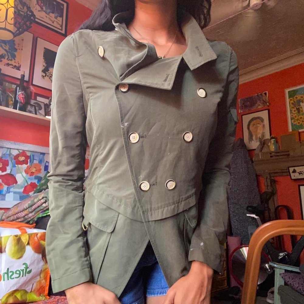 Green jacket